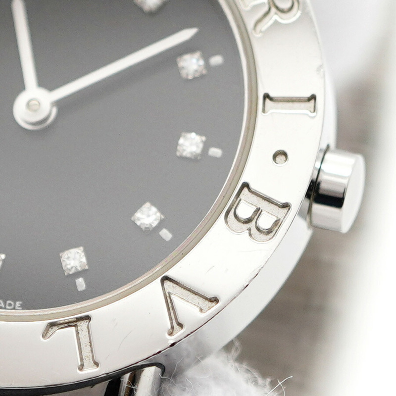 寶格麗 BB262TS 黑色錶盤女士腕錶-7