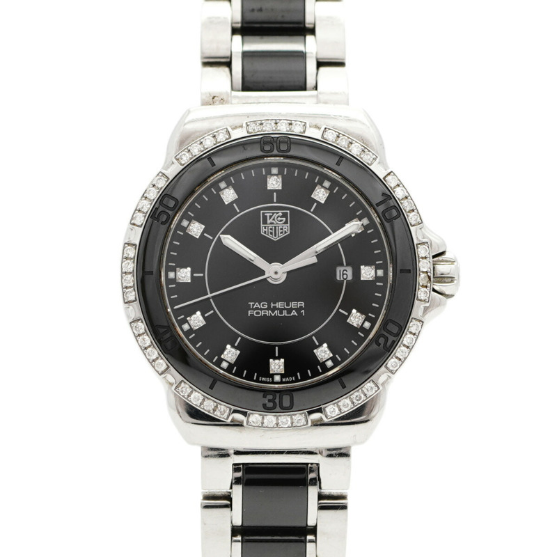 TAG Heuer Formula 1 WAH1312 黑色錶盤女錶-0