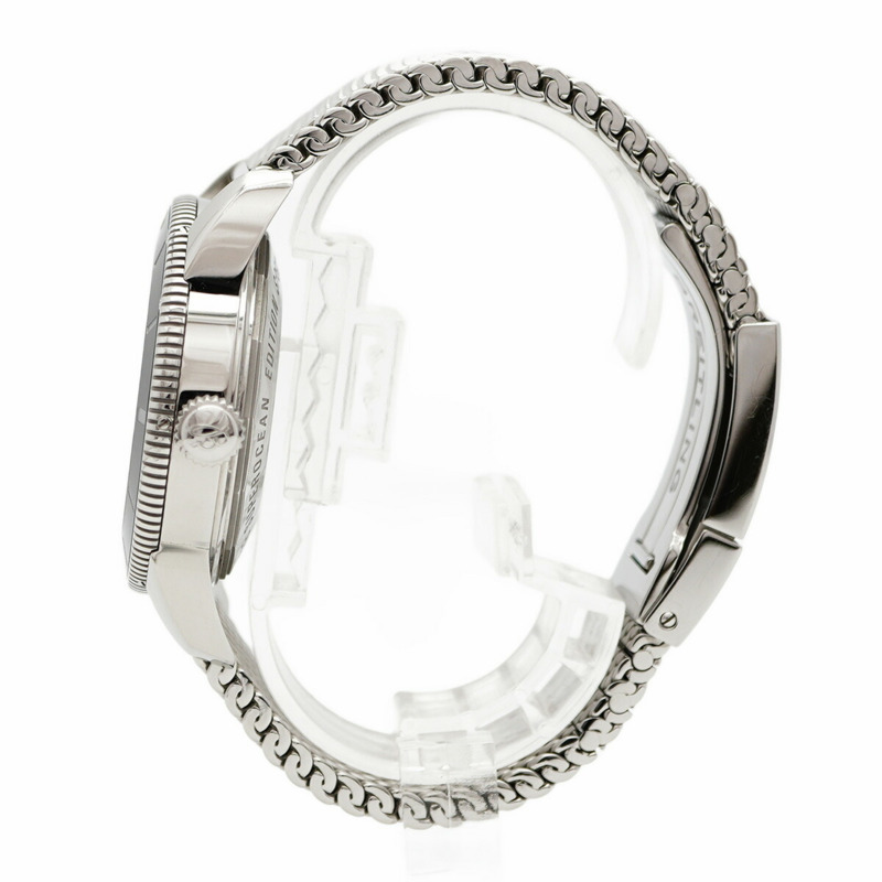 百年靈超級海洋文化系列AB2010藍色錶盤男士腕錶-9