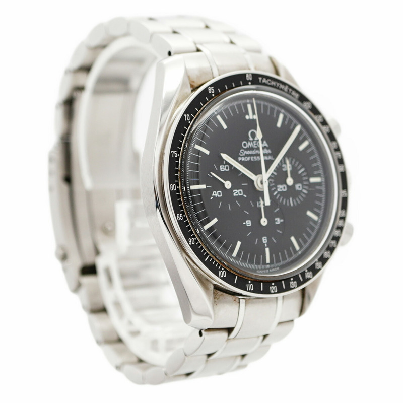 歐米茄超霸系列3570.50黑色錶盤男士腕錶-3