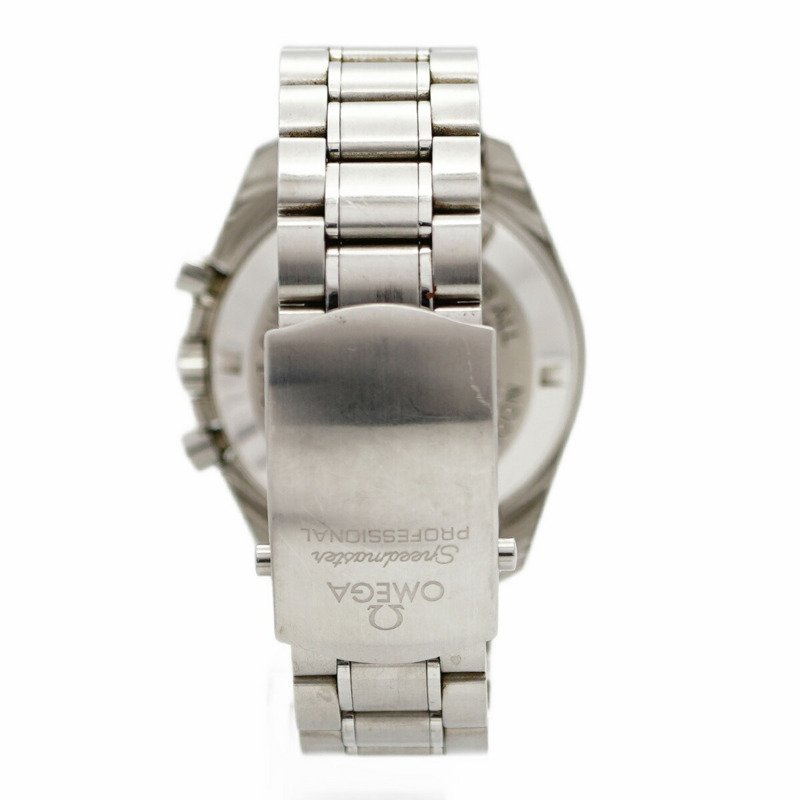 歐米茄超霸系列3570.50黑色錶盤男士腕錶-8