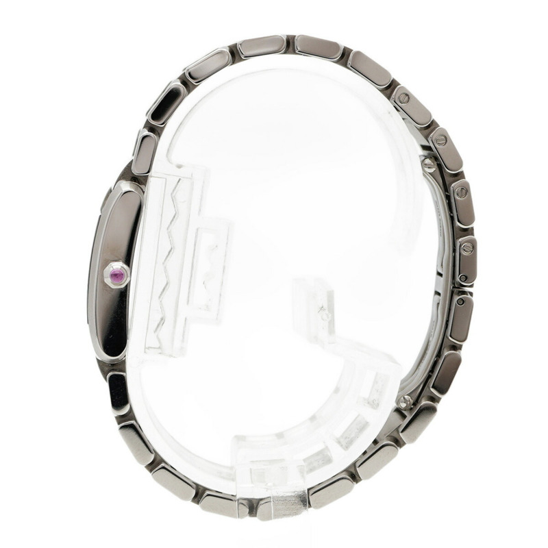 卡地亞 Tank Française SM W51028Q3 粉紅錶盤女錶-7