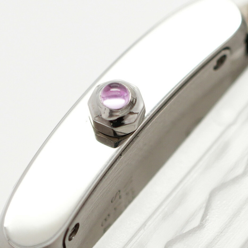 卡地亞 Tank Française SM W51028Q3 粉紅錶盤女錶-9