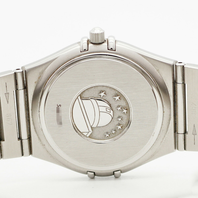 歐米茄星座系列 1512.40 灰色錶盤男士腕錶-5