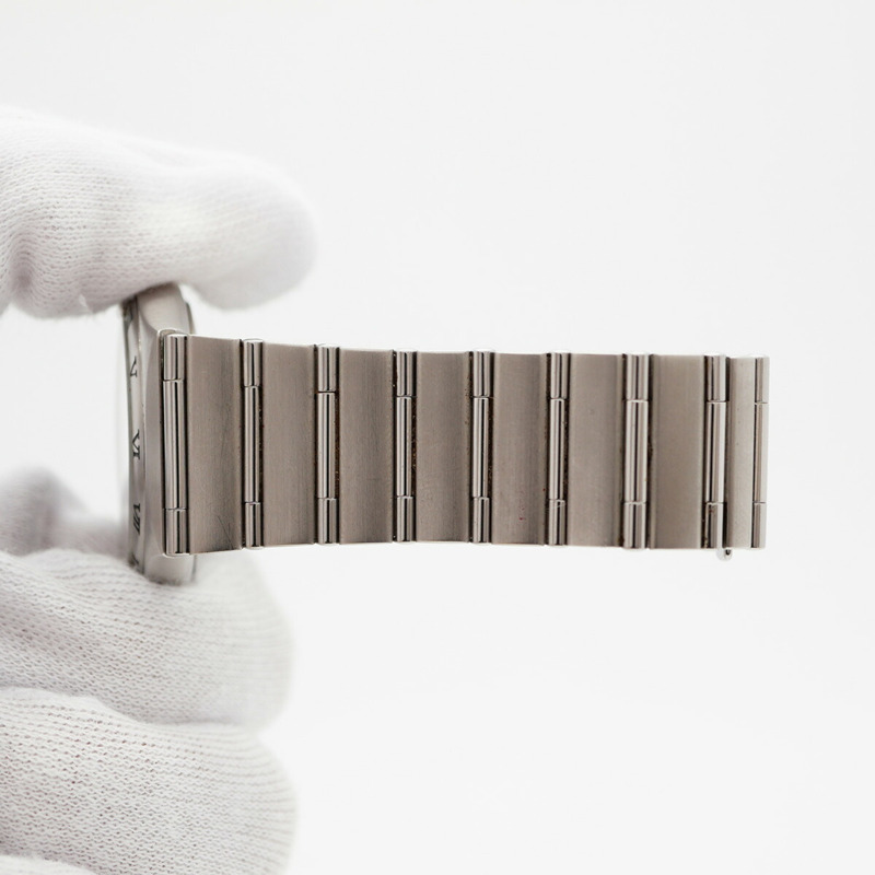 歐米茄星座系列 1512.40 灰色錶盤男士腕錶-6