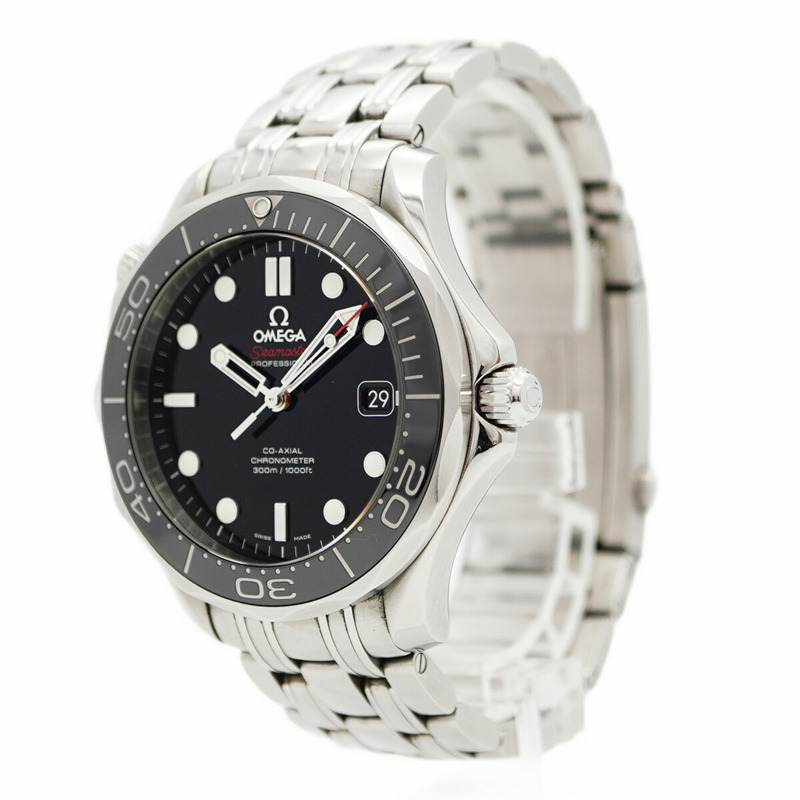 歐米茄海馬系列 212.30.41.20.01.003 黑色錶盤男士腕錶-2