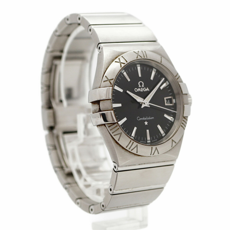 歐米茄星座系列 123.10.35.60.01.001 黑色錶盤男士腕錶-3