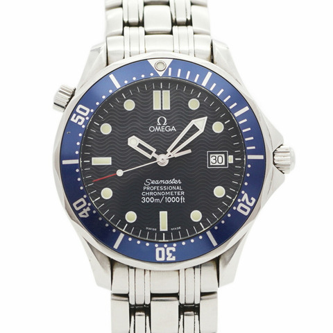 歐米茄海馬系列 2531.80 海軍藍錶盤男士腕錶