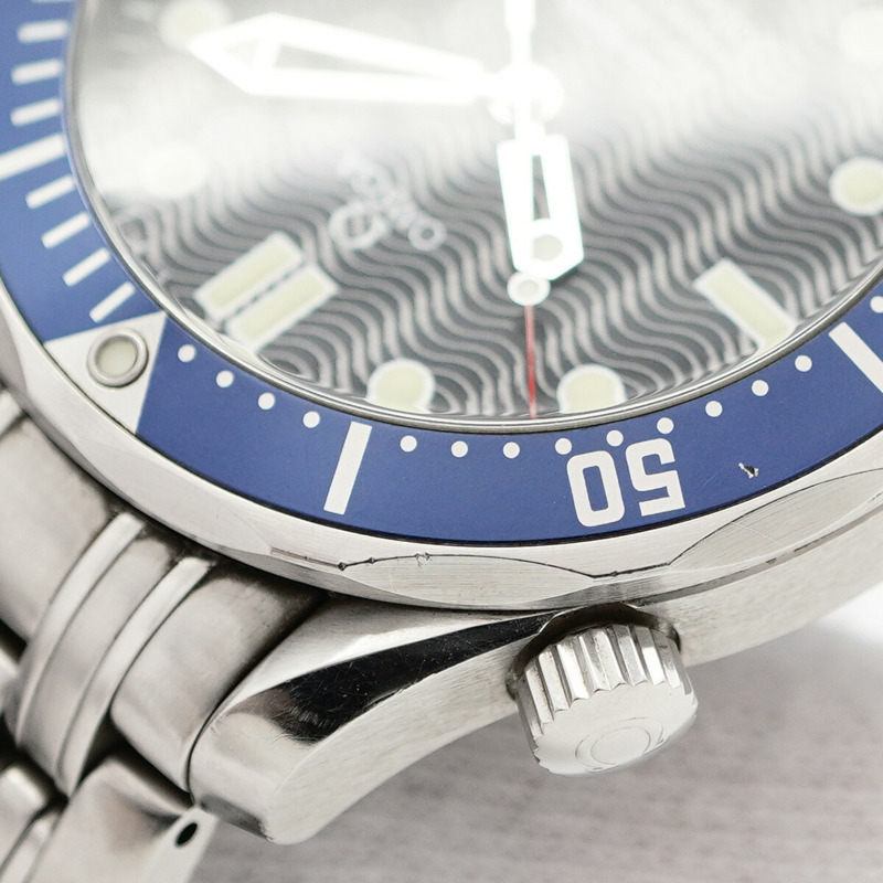 歐米茄海馬系列 2531.80 海軍藍錶盤男士腕錶-7