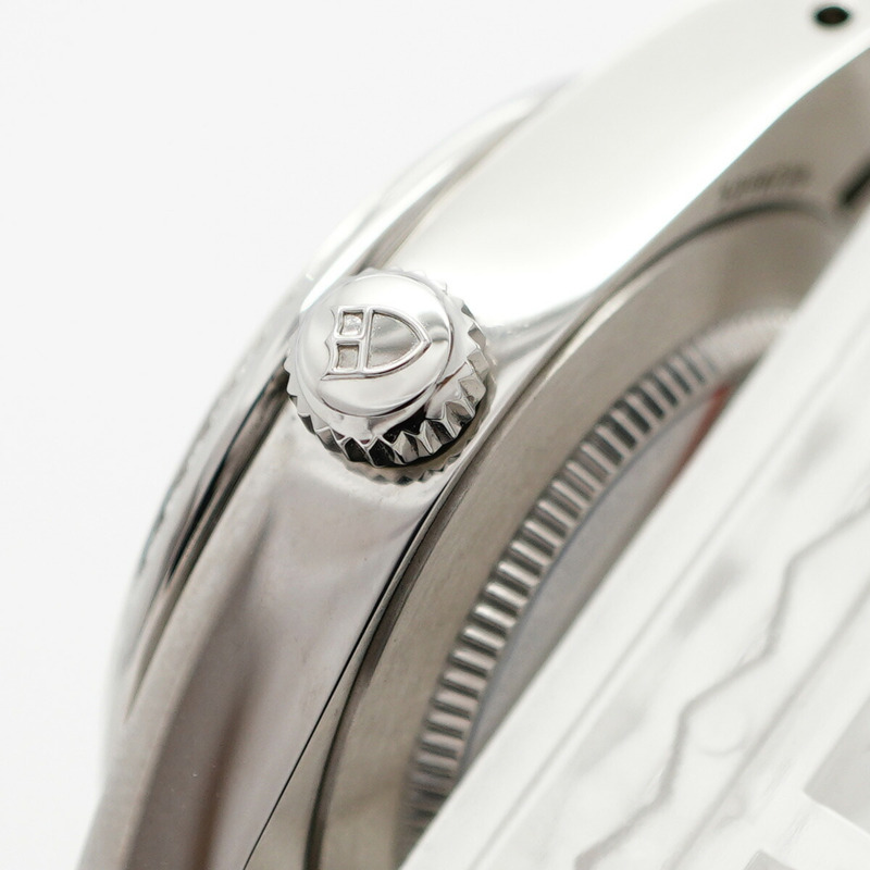 帝舵皇家28320藍色錶盤女士腕錶-10