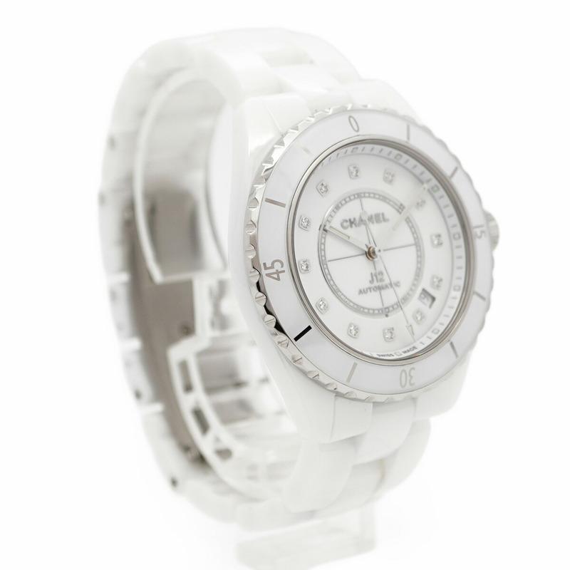 香奈兒 J12 H5705 白色錶盤男士腕錶-3