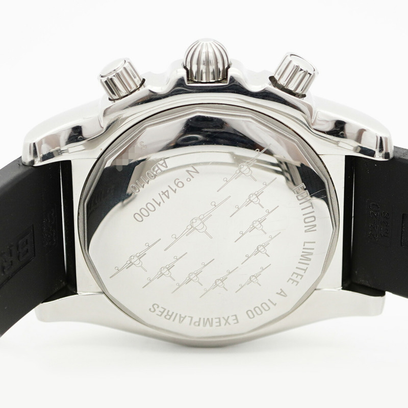 Breitling Chronomat 44 AB0110 黑色錶盤男錶-5