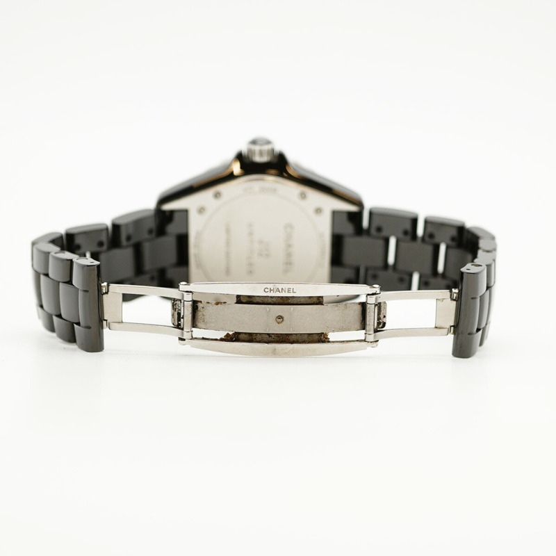 香奈兒 J12 Untitled H5581 黑色錶盤男士腕錶-4