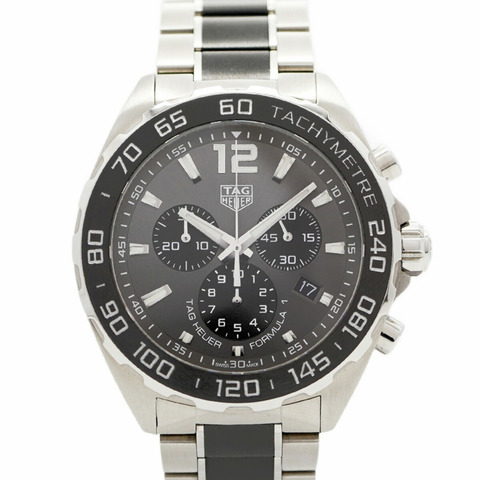 TAG Heuer Formula 1 CAZ1011 男士灰色錶盤腕錶