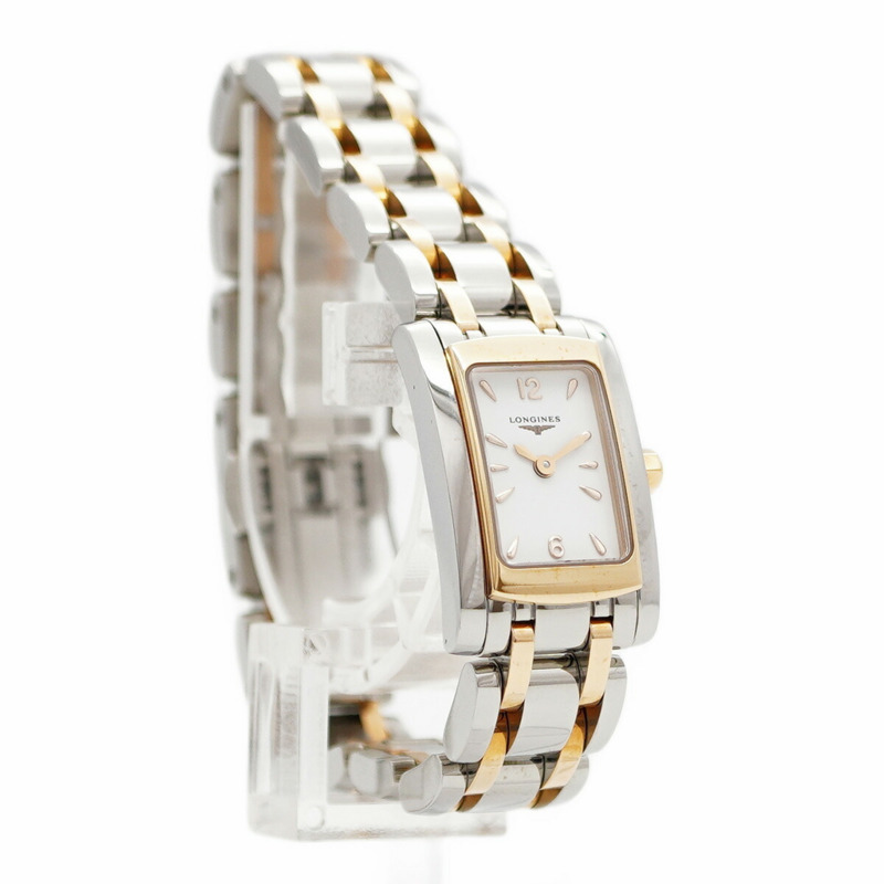 浪琴 DolceVita L5.158.5 白色錶盤女士腕錶-3