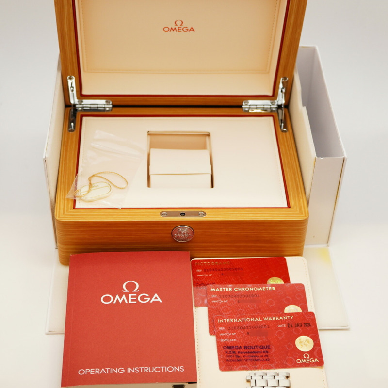 歐米茄海馬系列 210.30.42.20.01.001 黑色錶盤男士腕錶-1