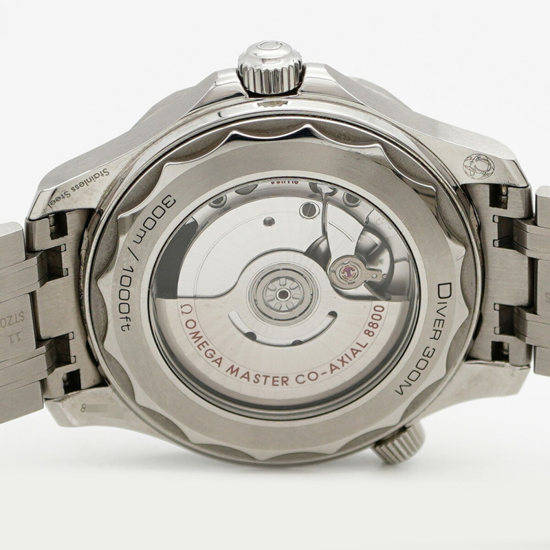 歐米茄海馬系列 210.30.42.20.01.001 黑色錶盤男士腕錶-5