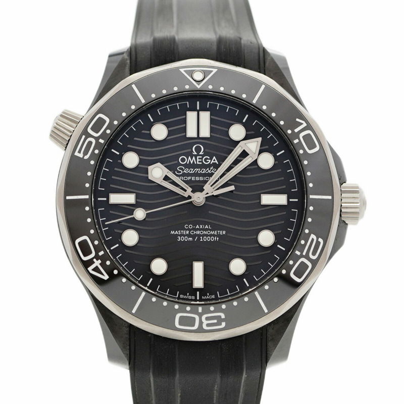 歐米茄海馬系列 210.92.44.20.01.001 黑色錶盤男士腕錶-0