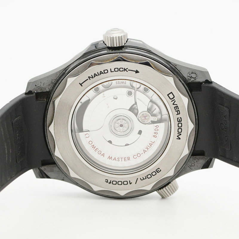 歐米茄海馬系列 210.92.44.20.01.001 黑色錶盤男士腕錶-5