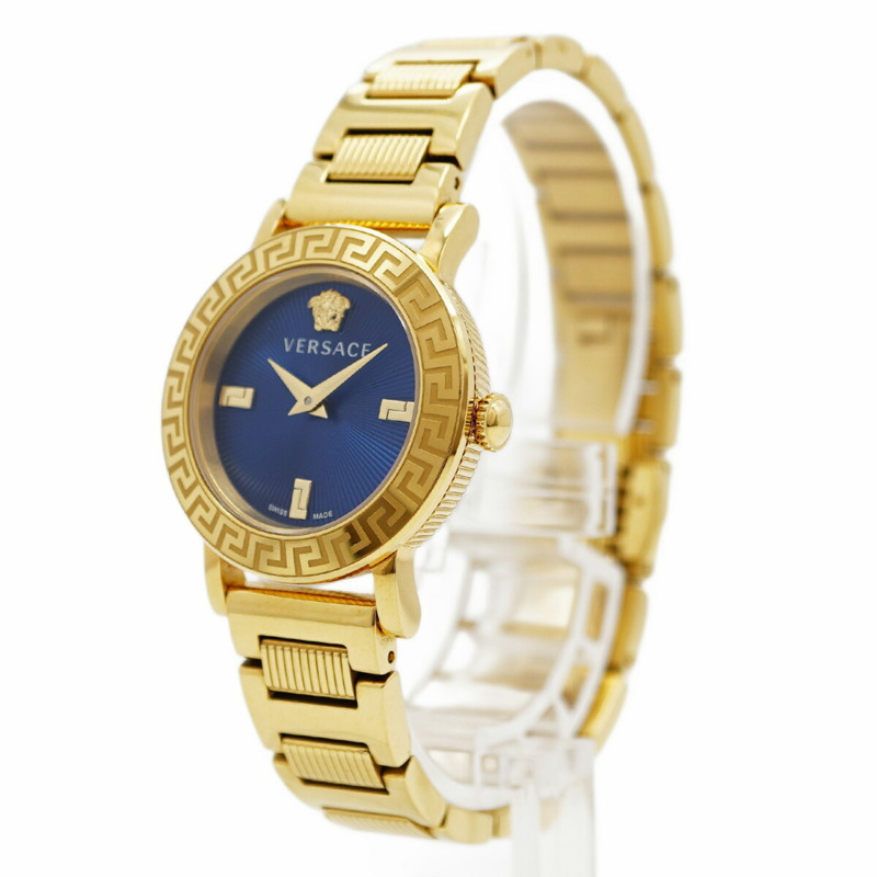 范思哲 (Versace) STUD ICON VE6M00522 藍色錶盤女士腕錶-2