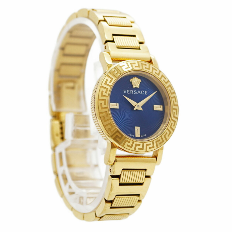 范思哲 (Versace) STUD ICON VE6M00522 藍色錶盤女士腕錶-3