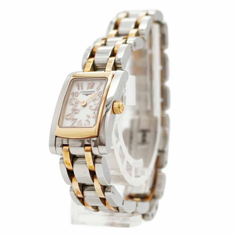 浪琴 DolceVita L5.158.5 白色錶盤女士腕錶-2