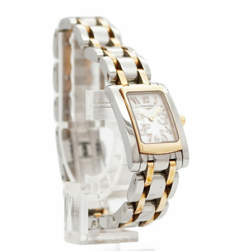 浪琴 DolceVita L5.158.5 白色錶盤女士腕錶-3