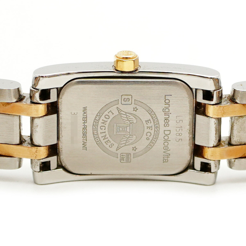 浪琴 DolceVita L5.158.5 白色錶盤女士腕錶-5