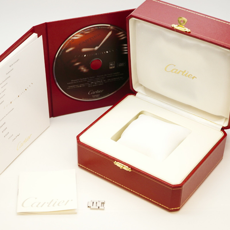 卡地亞 Miss Pasha W3140008 粉紅錶盤小姐腕錶-1