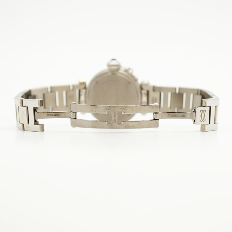 卡地亞 Miss Pasha W3140008 粉紅錶盤小姐腕錶-4