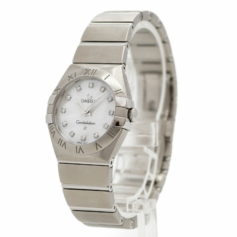 歐米茄星座系列 123.10.27.60.55.001 白色錶盤女錶-2