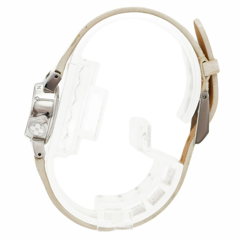 路易威登 Tambour Q151C 白色錶盤女士腕錶-9