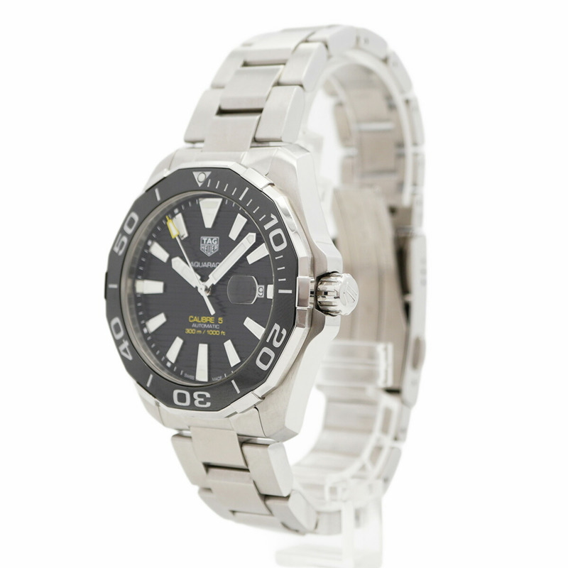 TAG Heuer Aquaracer WAY201A 黑色錶盤男士手錶-2