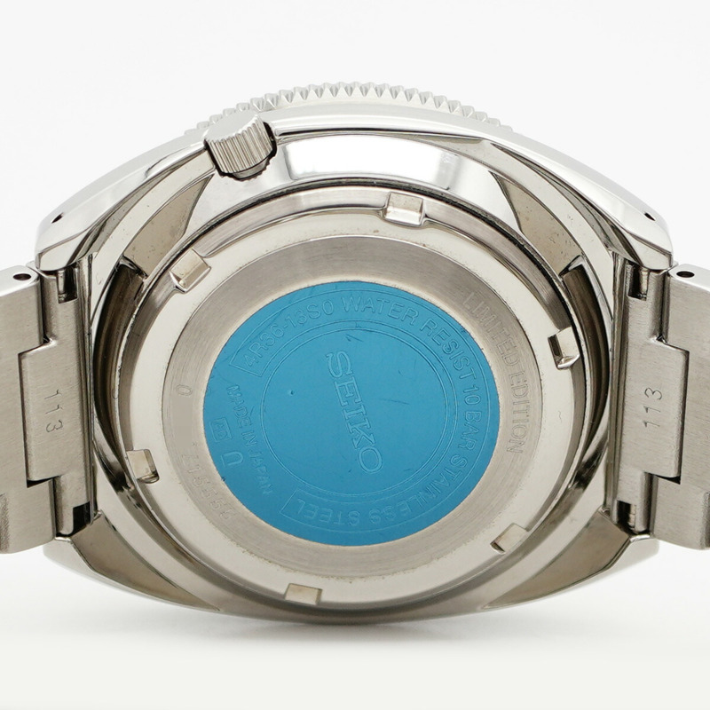 精工5號運動系列4R36-13S0 SBSA223黑色錶盤男士腕錶-5