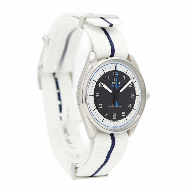 歐米茄海馬系列 522.32.40.20.01.001 白色黑色錶盤男士腕錶-3