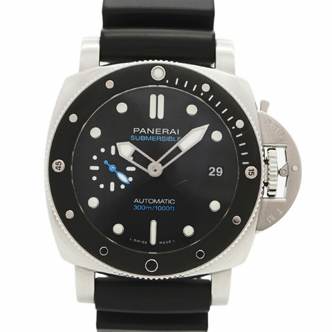 沛納海 Luminor Submersible PAM00683 黑色錶盤男士腕錶