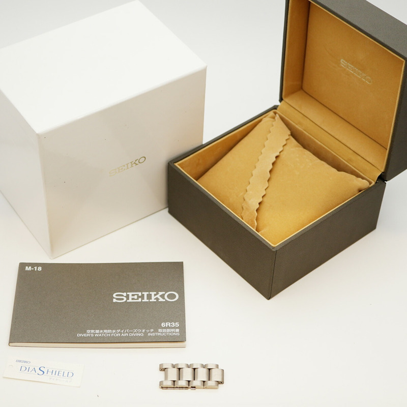 精工 Prospex SBDC165 6R35-01V0 藍色錶盤男士腕錶-1