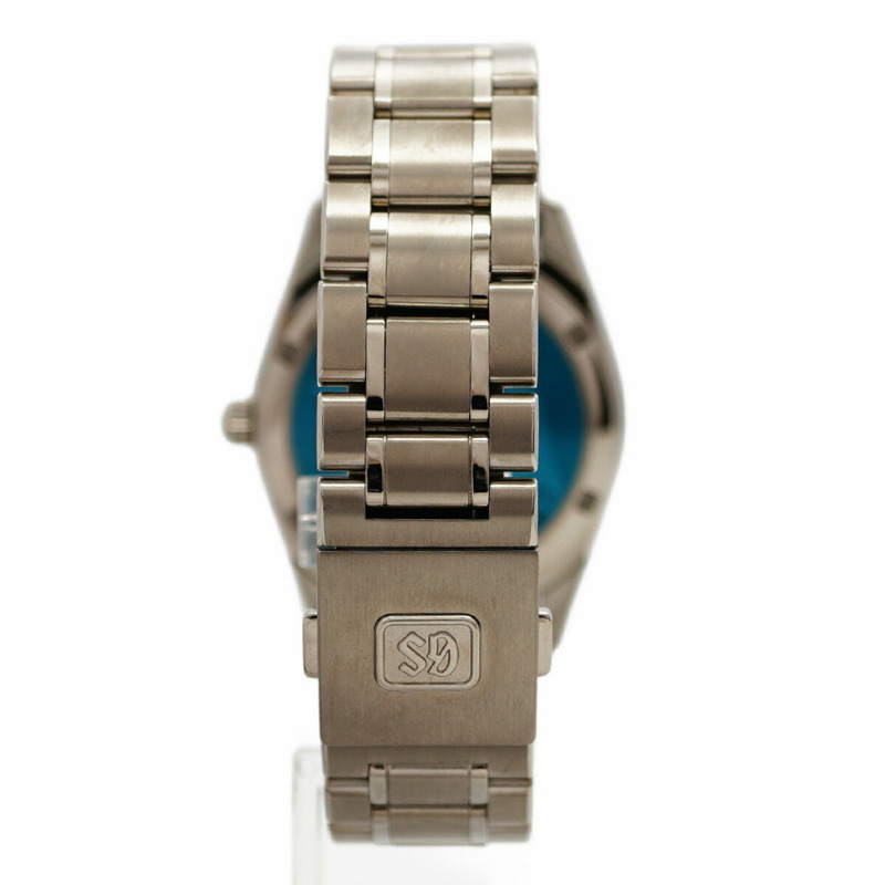 精工 Grand SBGX067 9F62-0AE0 銀色錶盤男士腕錶-8