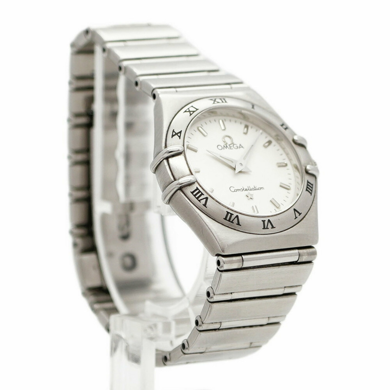 歐米茄星座系列 1572.30 白色錶盤女錶-2