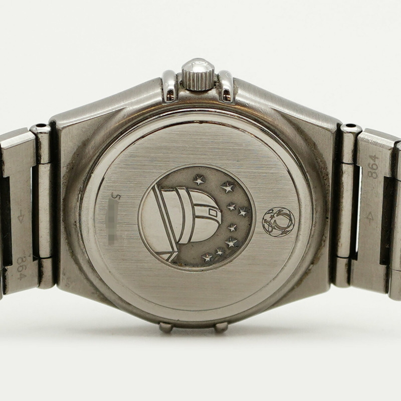 歐米茄星座系列 1572.30 白色錶盤女錶-4