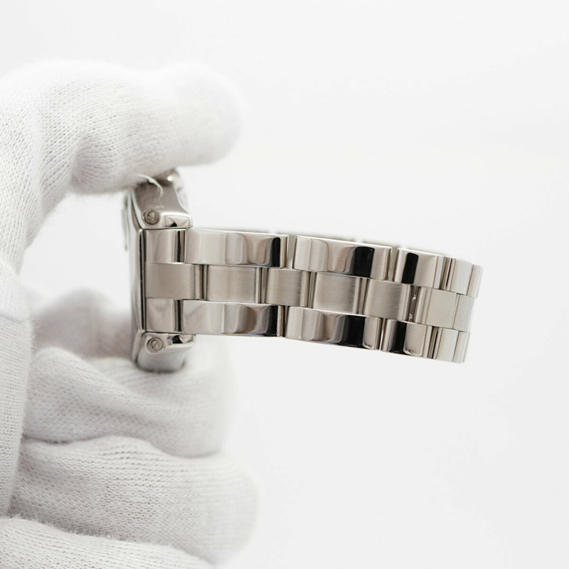 卡地亞 Roadster SM W62016V3 銀色錶盤小姐腕錶-5