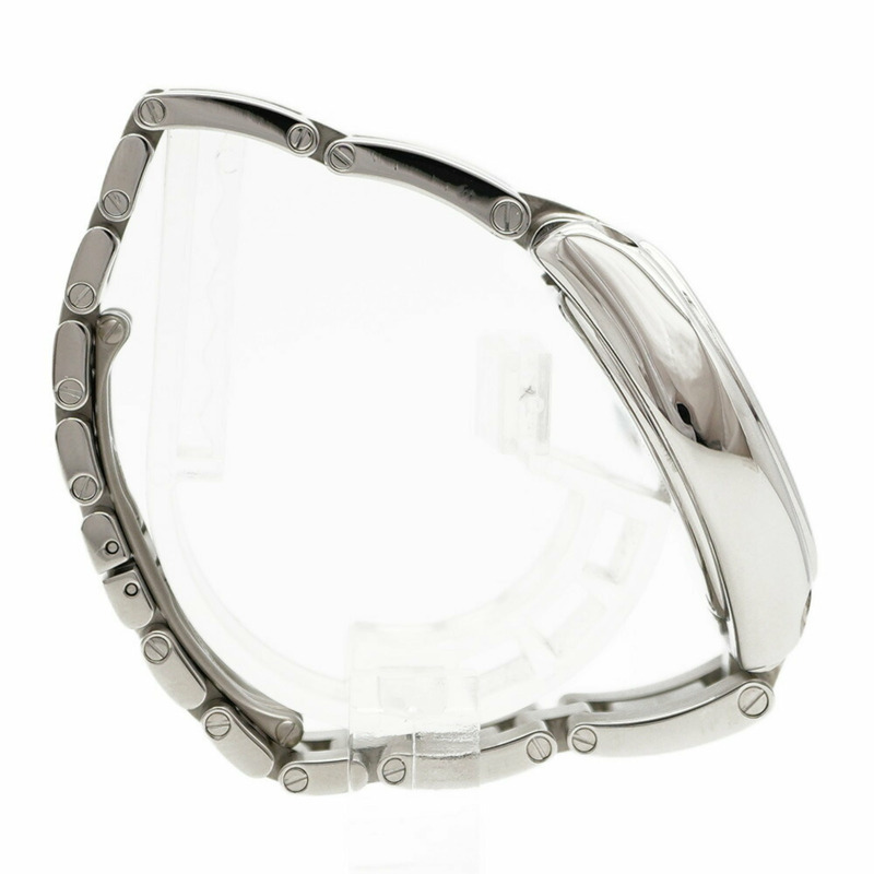 卡地亞 Roadster SM W62016V3 銀色錶盤小姐腕錶-9