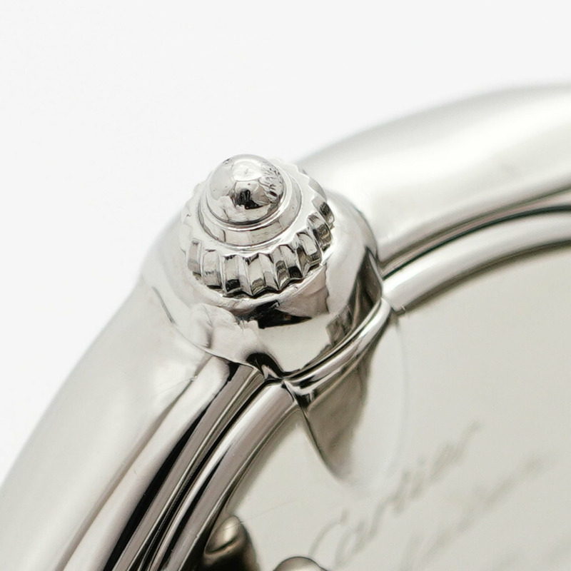 卡地亞 Roadster SM W62016V3 銀色錶盤小姐腕錶-10