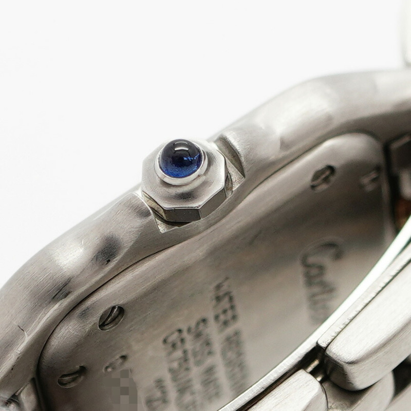 卡地亞 Panthère SM 雙色腕錶 W25029B5 象牙色錶盤 女士款-10