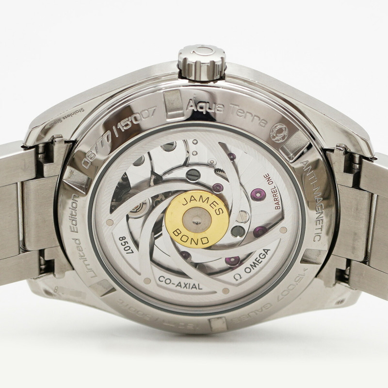 歐米茄海馬系列 231.10.42.21.03.004 海軍藍錶盤男士腕錶-4