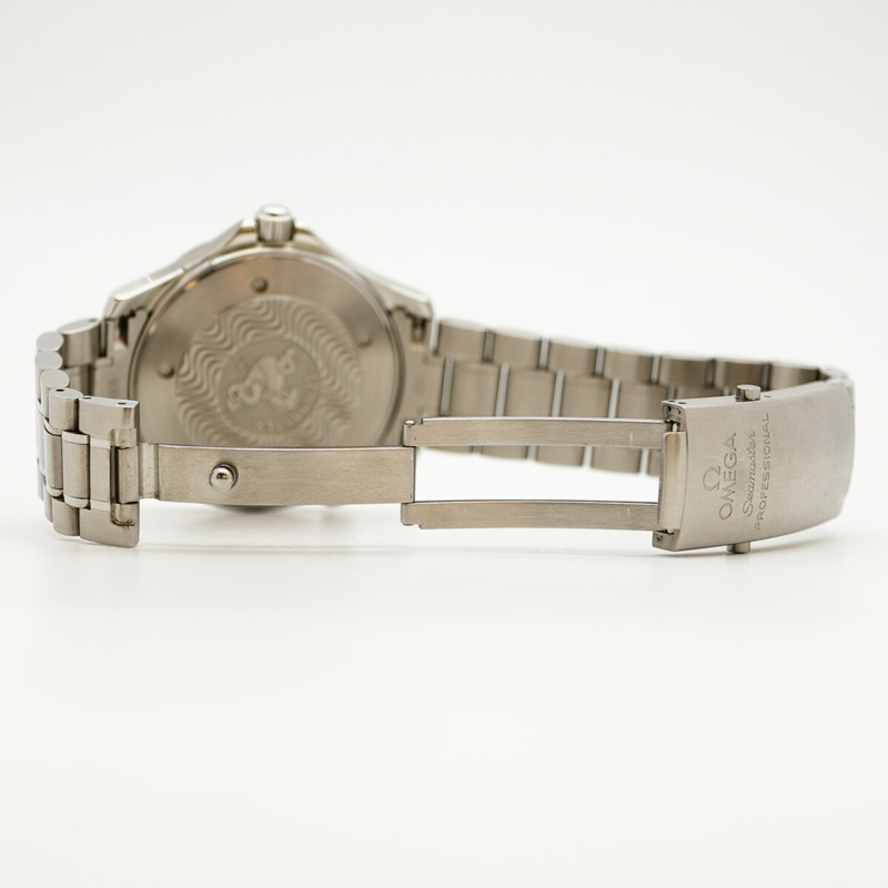 歐米茄海馬系列 2254.50 黑色錶盤男士腕錶-3