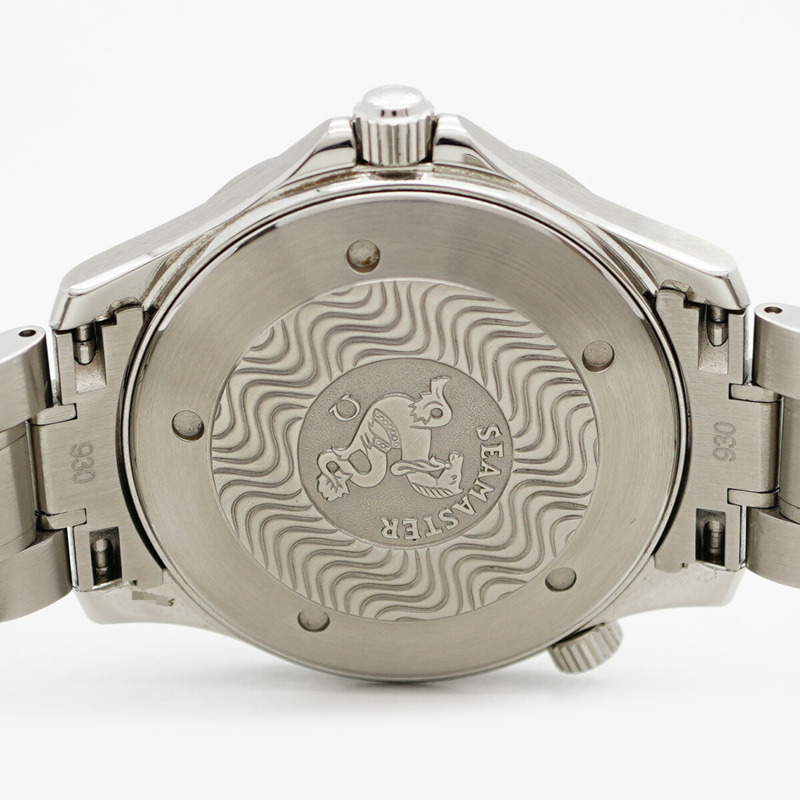 歐米茄海馬系列 2254.50 黑色錶盤男士腕錶-4