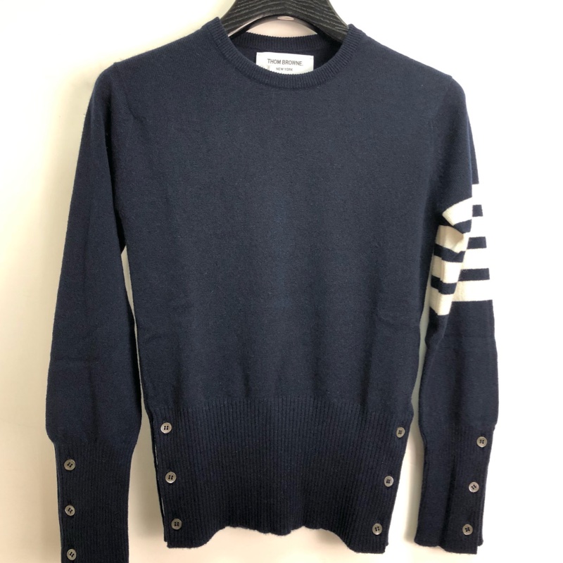 Thom Browne 女士 條紋圓領套衫IT-36 IT-38 IT-40 IT-42 IT-44碼-0
