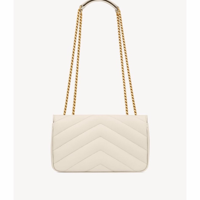 Saint Laurent 女士 小號翻蓋單肩包均碼碼小號、24cm*6cm*14cm-4