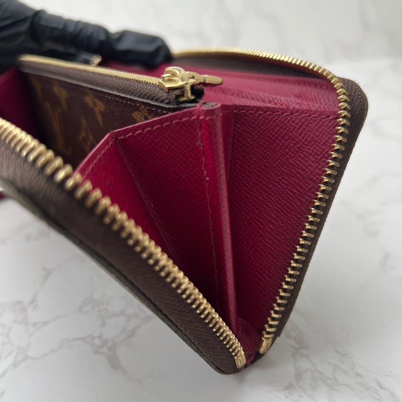 💗香緹國際精品💗 785 LV Clémence 拉鍊長夾-9